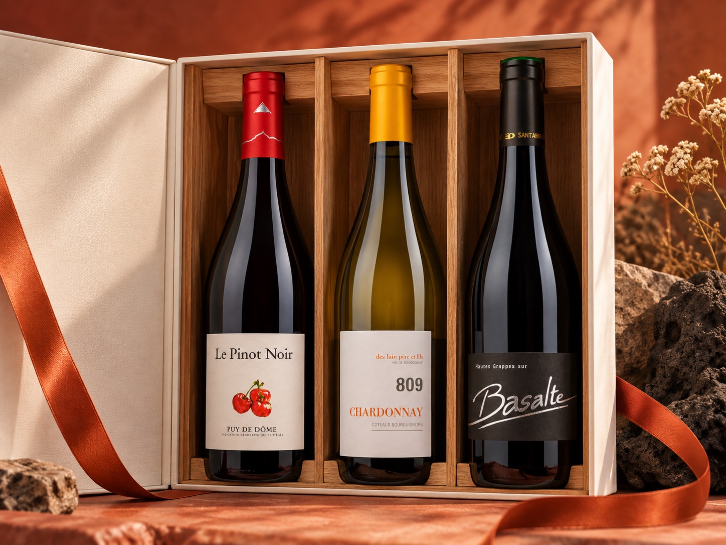 coffret La découverte en trois vins