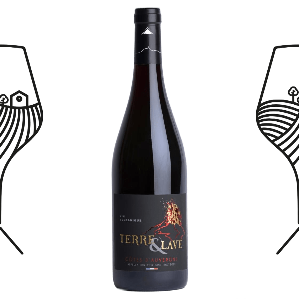 Bouteille Terre & Laves Rouge